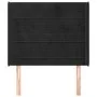 Headboard with black velvet ears 93x16x118/128 cm by , Headboards and footboards - Ref: Foro24-3119758, Price: 72,24 €, Disco...