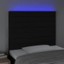 Kopfteil mit LED-Leuchten, schwarzer Stoff, 100 x 5 x 118/128 cm von , Kopf- und Fußteile - Ref: Foro24-3122556, Preis: 67,19...