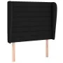 Box spring bed with black fabric mattress 90x190 cm by , Beds and slatted bases - Ref: Foro24-3128007, Price: 316,56 €, Disco...