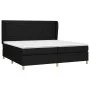 Boxspringbett mit schwarzer Stoffmatratze 200x200 cm von , Betten und Lattenroste - Ref: Foro24-3128631, Preis: 673,20 €, Rab...
