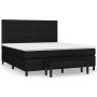 Box spring bed with black fabric mattress 180x200 cm by , Beds and slatted bases - Ref: Foro24-3136695, Price: 689,01 €, Disc...