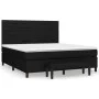 Box spring bed with black fabric mattress 180x200 cm by , Beds and slatted bases - Ref: Foro24-3136695, Price: 657,44 €, Disc...