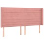 Box spring bed with mattress and LED pink velvet 180x200 cm by , Beds and slatted bases - Ref: Foro24-3139642, Price: 571,40 ...