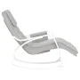 Light gray fabric rocking chair by , Rocking chairs - Ref: Foro24-351075, Price: 143,82 €, Discount: %