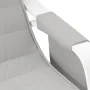 Light gray fabric rocking chair by , Rocking chairs - Ref: Foro24-351075, Price: 143,82 €, Discount: %
