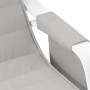 Silla mecedora de tela gris claro de , Mecedoras - Ref: Foro24-351075, Precio: 133,78 €, Descuento: %