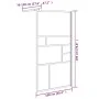 Begehbare Duschwand ESG Weißglas 100x195 cm von , Duschwände und Duschwände - Ref: Foro24-151870, Preis: 165,72 €, Rabatt: %
