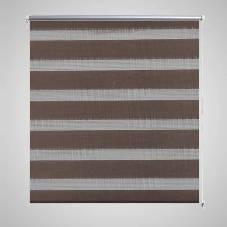 Zebra Blind 40 x 100 cm Coffee by , Blinds and blinds - Ref: Foro24-240185, Price: 18,38 €, Discount: %
