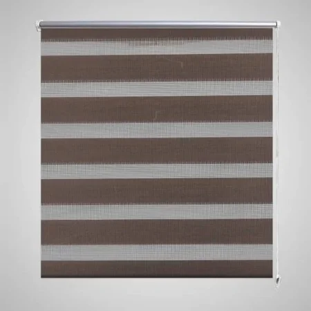 Zebra Blind 40 x 100 cm Coffee by , Blinds and blinds - Ref: Foro24-240185, Price: 18,02 €, Discount: %