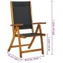 7-teiliges Garten-Esszimmerset aus massivem Akazienholz von , Gartensets - Ref: Foro24-41749, Preis: 770,12 €, Rabatt: %