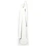 White plastic sun lounger with footrest by , Loungers - Ref: Foro24-43586, Price: 170,74 €, Discount: %