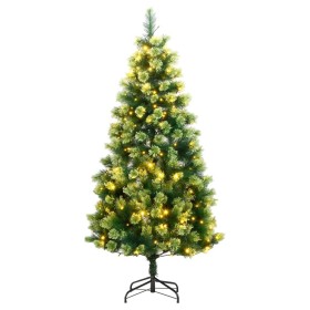 Künstlicher Weihnachtsbaum mit Scharnieren 300 LEDs 240 cm von , Weihnachtsbäume - Ref: Foro24-3210332, Preis: 183,98 €, Raba...