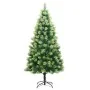 Artificial Christmas tree with hinges 300 LEDs 240 cm by , Christmas trees - Ref: Foro24-3210332, Price: 195,61 €, Discount: %