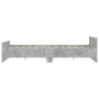 Betongrauer Bettrahmen mit Kopf- und Fußteil 120 x 190 cm von , Betten und Lattenroste - Ref: Foro24-3203778, Preis: 112,94 €...