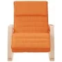 Silla mecedora de tela amarillo oscuro de , Mecedoras - Ref: Foro24-351081, Precio: 130,14 €, Descuento: %