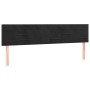 Kopfteile 2 Einheiten aus schwarzem Samt 90x5x78/88 cm von , Kopf- und Fußteile - Ref: Foro24-346182, Preis: 61,92 €, Rabatt: %