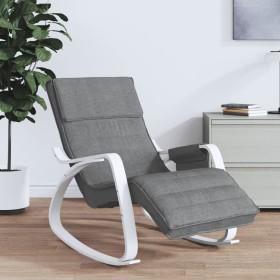 Dunkelgrauer Schaukelstuhl aus Stoff von , Schaukelstühle - Ref: Foro24-351076, Preis: 140,72 €, Rabatt: %