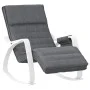 Dark Gray Fabric Rocking Chair by , Rocking chairs - Ref: Foro24-351076, Price: 131,58 €, Discount: %