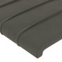 Kopfteile 4 Einheiten aus dunkelgrauem Samt 90x5x78/88 cm von , Kopf- und Fußteile - Ref: Foro24-3116533, Preis: 87,18 €, Rab...