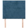 Kopfteile 2 Einheiten aus dunkelblauem Samt 90x5x78/88 cm von , Kopf- und Fußteile - Ref: Foro24-3116512, Preis: 57,46 €, Rab...