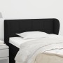 Kopfteil aus schwarzem Stoff, 93 x 23 x 78/88 cm von , Kopf- und Fußteile - Ref: Foro24-3117128, Preis: 47,01 €, Rabatt: %