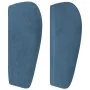 Cabecero de terciopelo azul oscuro 183x23x78/88 cm de , Cabeceros y pies de cama - Ref: Foro24-3117348, Precio: 72,48 €, Desc...