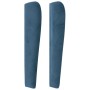 Kopfteil mit dunkelblauen Samtohren 93x23x118/128 cm von , Kopf- und Fußteile - Ref: Foro24-3118136, Preis: 81,74 €, Rabatt: %