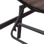 Lounger with brown synthetic rattan cushion by vidaXL, Loungers - Ref: Foro24-43107, Price: 131,26 €, Discount: %