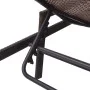 Lounger with brown synthetic rattan cushion by vidaXL, Loungers - Ref: Foro24-43107, Price: 129,92 €, Discount: %