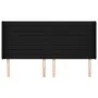 Headboard with black fabric ears 203x16x118/128 cm by , Headboards and footboards - Ref: Foro24-3119744, Price: 111,05 €, Dis...