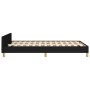 Bed frame with black fabric headboard 120x200 cm by , Beds and slatted bases - Ref: Foro24-3125124, Price: 183,40 €, Discount: %