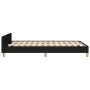 Bed frame with black fabric headboard 120x200 cm by , Beds and slatted bases - Ref: Foro24-3125124, Price: 171,03 €, Discount: %