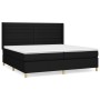 Boxspringbett mit schwarzer Stoffmatratze 200x200 cm von , Betten und Lattenroste - Ref: Foro24-3132099, Preis: 702,30 €, Rab...