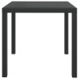 Schwarzer Gartentisch aus Aluminium und WPC 80x80x74 cm von vidaXL, Gartentische - Ref: Foro24-42790, Preis: 143,64 €, Rabatt: %