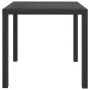 Schwarzer Gartentisch aus Aluminium und WPC 80x80x74 cm von vidaXL, Gartentische - Ref: Foro24-42790, Preis: 140,82 €, Rabatt: %