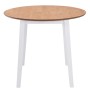 Runder Klapptisch MDF weiß von vidaXL, Küchen- und Esstische - Ref: Foro24-245370, Preis: 150,22 €, Rabatt: %