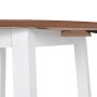 Runder Klapptisch MDF weiß von vidaXL, Küchen- und Esstische - Ref: Foro24-245370, Preis: 150,22 €, Rabatt: %