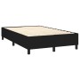 Box spring bed with LED mattress black fabric 120x200 cm by , Beds and slatted bases - Ref: Foro24-3134943, Price: 446,77 €, ...