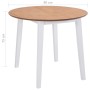 Runder Klapptisch MDF weiß von vidaXL, Küchen- und Esstische - Ref: Foro24-245370, Preis: 150,22 €, Rabatt: %