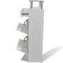 Schuhschrank mit Schublade und weißer Glasablage von , Schuhregale und Schuhorganisatoren - Ref: Foro24-241244, Preis: 111,83...