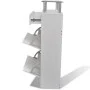 Shoe cabinet with drawer and white glass top shelf by , Shoe racks and shoe organizers - Ref: Foro24-241244, Price: 109,21 €,...
