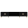 Schwarzer TV-Schrank aus Sperrholz, 180 x 31,5 x 40 cm von , TV-Möbel - Ref: Foro24-816257, Preis: 108,50 €, Rabatt: %