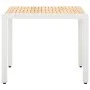 5-teiliges Garten-Ess-Set aus weißem synthetischem Rattan von , Gartensets - Ref: Foro24-45998, Preis: 510,21 €, Rabatt: %