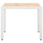 5-teiliges Garten-Ess-Set aus weißem synthetischem Rattan von , Gartensets - Ref: Foro24-45998, Preis: 510,21 €, Rabatt: %