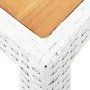 5-teiliges Garten-Ess-Set aus weißem synthetischem Rattan von , Gartensets - Ref: Foro24-45998, Preis: 598,12 €, Rabatt: %