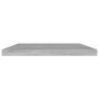 Betongraues Sperrholzregal, 4 Einheiten, 60 x 10 x 1,5 cm von , Regale - Ref: Foro24-805210, Preis: 15,35 €, Rabatt: %