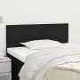 Kopfteil aus schwarzem Stoff, 90 x 5 x 78/88 cm von , Kopf- und Fußteile - Ref: Foro24-346020, Preis: 33,34 €, Rabatt: %