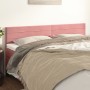 Kopfteile 2 Einheiten aus rosa Samt 100x5x78/88 cm von , Kopf- und Fußteile - Ref: Foro24-346199, Preis: 61,33 €, Rabatt: %