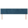 Headboards 2 units of dark blue velvet 90x5x78/88 cm by , Headboards and footboards - Ref: Foro24-346184, Price: 57,39 €, Dis...