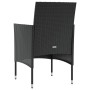 8-teiliges Gartenmöbel-Set und schwarze synthetische Rattankissen von , Gartensets - Ref: Foro24-3095955, Preis: 516,28 €, Ra...
